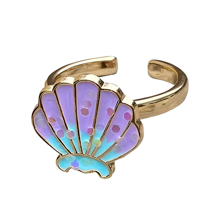 Boogzel Apparel Pastel Shell Anxiety Ring ๐