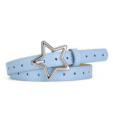 Boogzel Apparel Y2K Pastel Star Buckle Belt, view 2