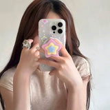 Boogzel Apparel Pastel Star Phone Holder, view 2