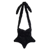 Boogzel Apparel Pastel Star-Shaped Fuzzy Bag, view 2