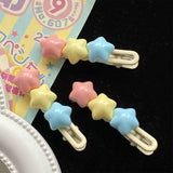 Boogzel Apparel Pastel Stars Hair Clip 2pcs Set, view 2