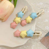 Boogzel Apparel Pastel Stars Hair Clip 2pcs Set, view 4