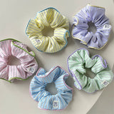 Boogzel Apparel Pastel Stripe Pajama Style Scrunchies, view 2