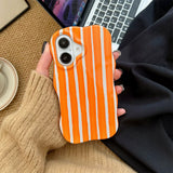 Boogzel Apparel Pastel Wavy Striped iPhone Case, view 4