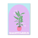 Boogzel Apparel Pastel Zodiac Signs Canvas Poster, view 2
