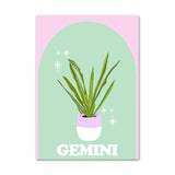 Boogzel Apparel Pastel Zodiac Signs Canvas Poster, view 4