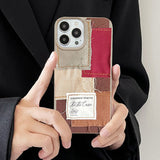 Boogzel Apparel Patchwork iPhone Case, view 2