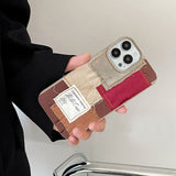Boogzel Apparel Patchwork iPhone Case, view 3