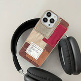 Boogzel Apparel Patchwork iPhone Case, view 4