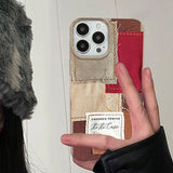 Boogzel Apparel Patchwork iPhone Case, view 5