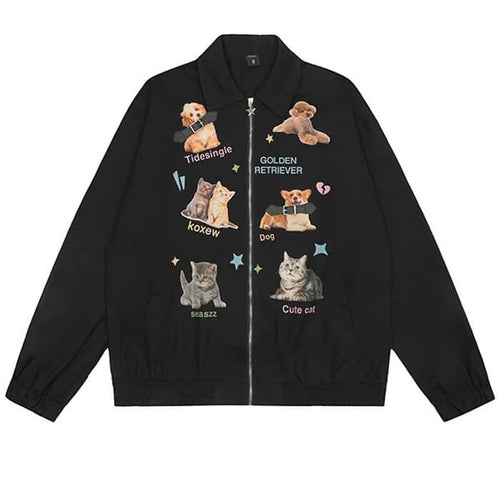 Boogzel Apparel Paws Pet Graphic Jacket