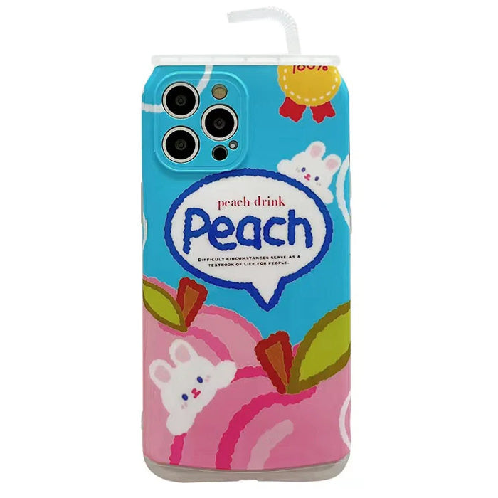 Boogzel Apparel Peach Drink iPhone Case