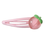 Boogzel Apparel Peach Hair Clips 4 Pcs Set, view 2