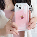 Boogzel Apparel Peachy 3D iPhone Case, view 2