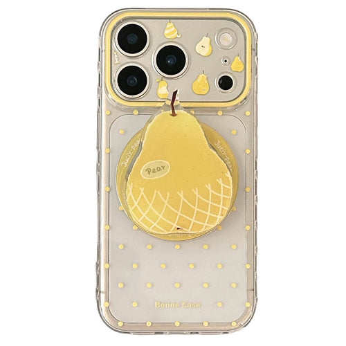 Boogzel Apparel Pear Grip Polka Dot iPhone Case