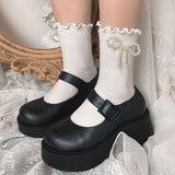 Boogzel Apparel Pearl Bow Socks, view 3