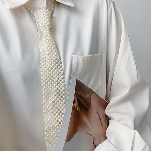 Boogzel Apparel Pearl Necktie