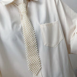 Boogzel Apparel Pearl Necktie, view 3