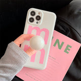 Boogzel Apparel Pearl Pop Socket iPhone Case, view 3