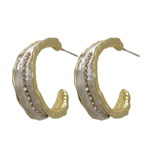 Boogzel Apparel Pearl Stardust Aesthetic Earrings