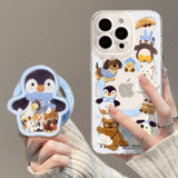 Boogzel Apparel Penguin iPhone Case & Grip Set, view 2