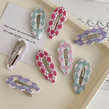 Boogzel Apparel Perfectly Preppy Plaid Hair Clips, view 5