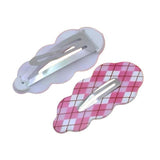 Boogzel Apparel Perfectly Preppy Plaid Hair Clips, view 6