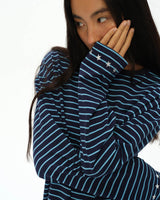 Boogzel Apparel Personality Crisis Striped Long Sleeve Shirt, view 2