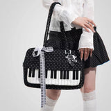Boogzel Apparel Piano Key Handbag, view 2
