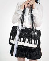 Boogzel Apparel Piano Key Handbag, view 3