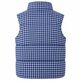 Boogzel Apparel Picnic Date Gingham Puffer Vest, view 2
