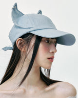 Boogzel Apparel Pierced Cat Ear Baseball Cap, view 3