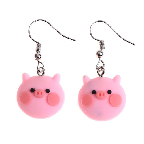 Boogzel Apparel Pig Earrings