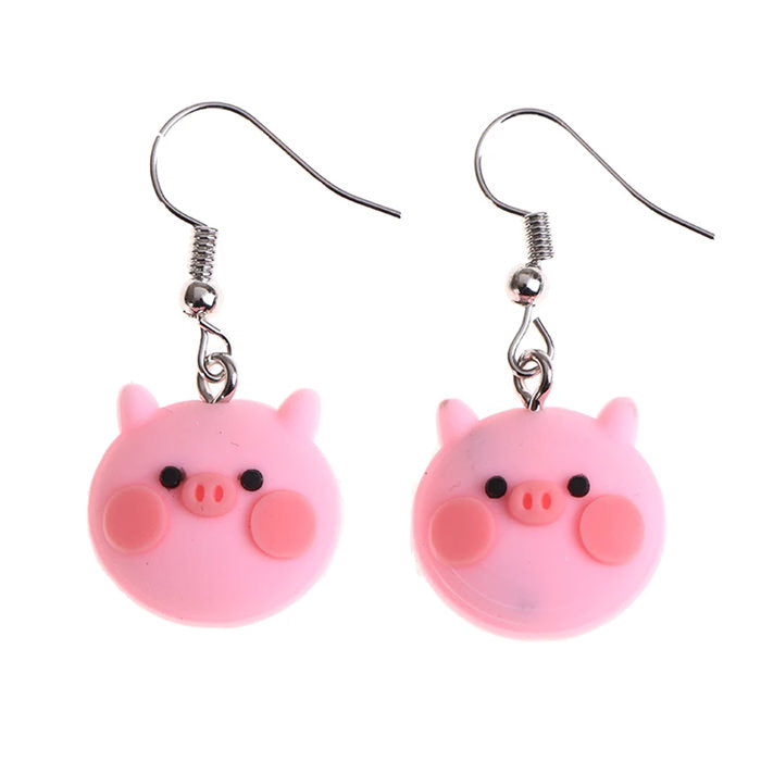 Boogzel Apparel Pig Earrings
