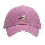 Boogzel Apparel Pigeon Embroidery Baseball Cap, view 3