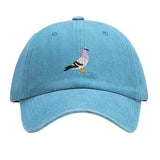 Boogzel Apparel Pigeon Embroidery Baseball Cap, view 4