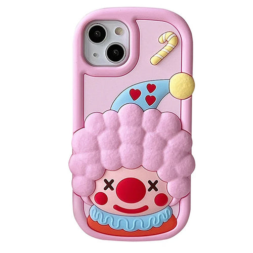 Boogzel Apparel Pink 3D Clown IPhone Case