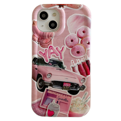 Boogzel Apparel Pink Aesthetic iPhone Case