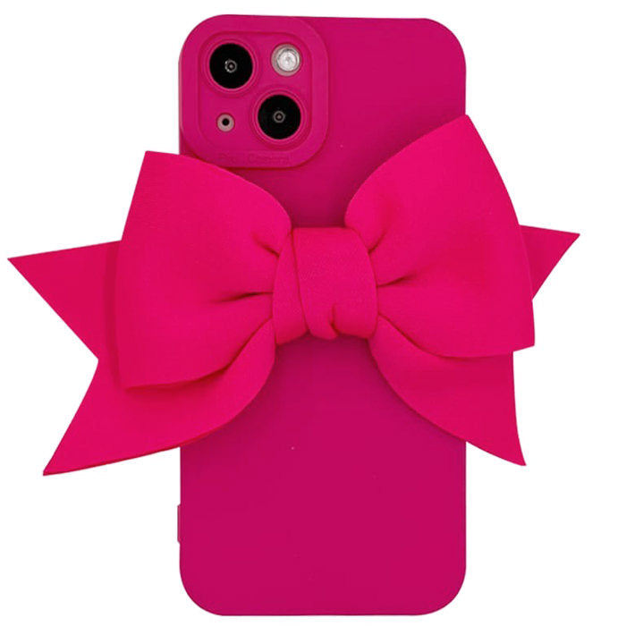 Boogzel Apparel Pink Bow iPhone Case