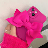 Boogzel Apparel Pink Bow iPhone Case, view 5