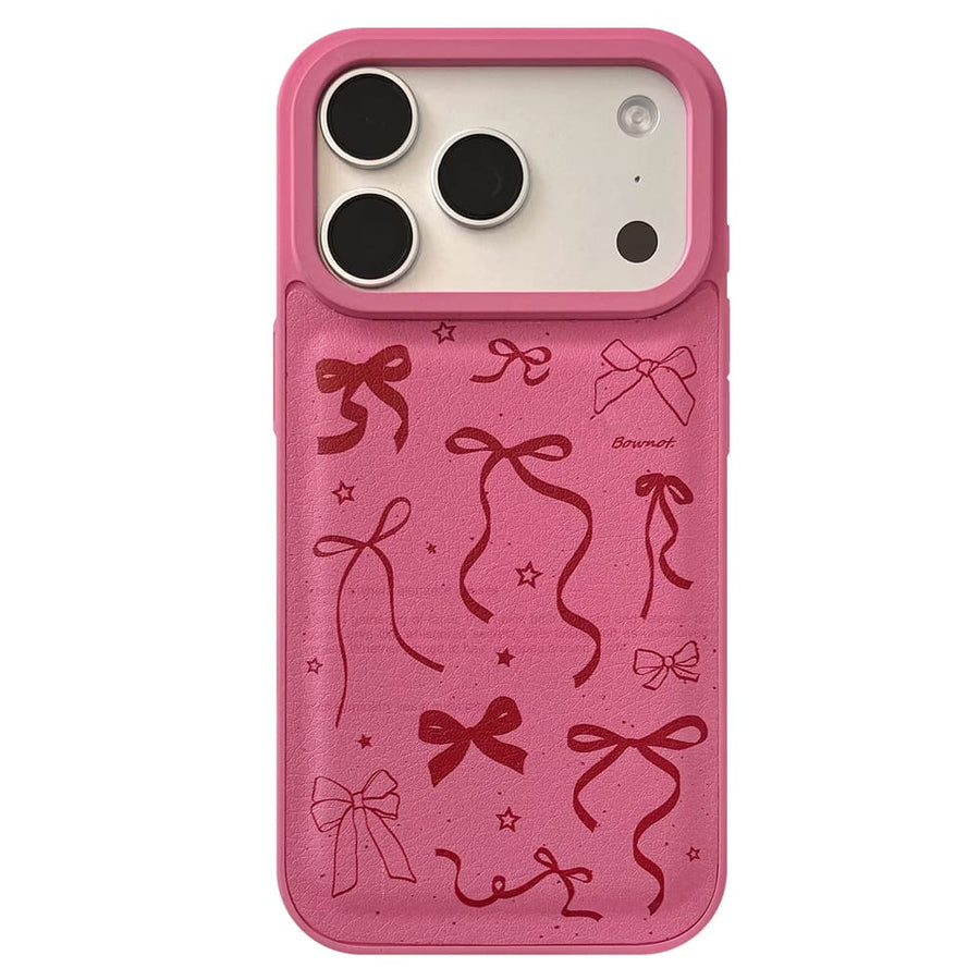 Boogzel Apparel Pink Bowknot iPhone Case