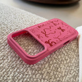 Boogzel Apparel Pink Bowknot iPhone Case, view 5