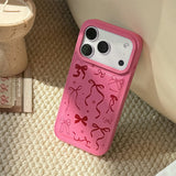 Boogzel Apparel Pink Bowknot iPhone Case, view 6