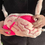 Boogzel Apparel Pink Brain Shoulder Bag, view 5