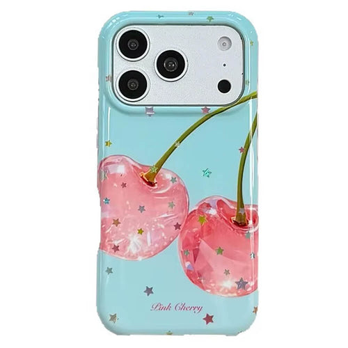 Boogzel Apparel Pink Cherry iPhone Case