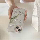 Boogzel Apparel Pink Cross Mirror IPhone Case, view 4