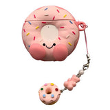 Boogzel Apparel Pink Frosted Donut AirPods Case, view 2