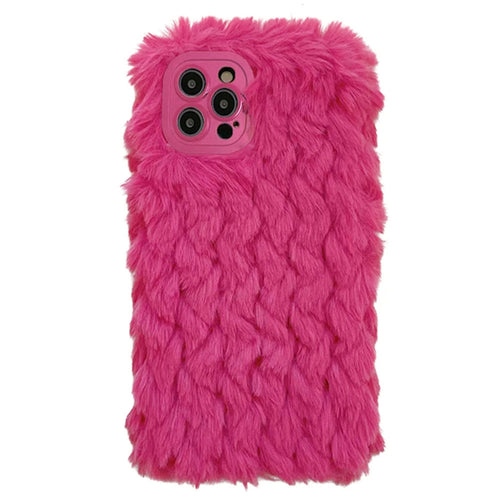 Boogzel Apparel Pink Fuzzy iPhone Case