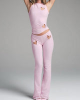 Boogzel Apparel Pink Heart Cutout Set, view 3