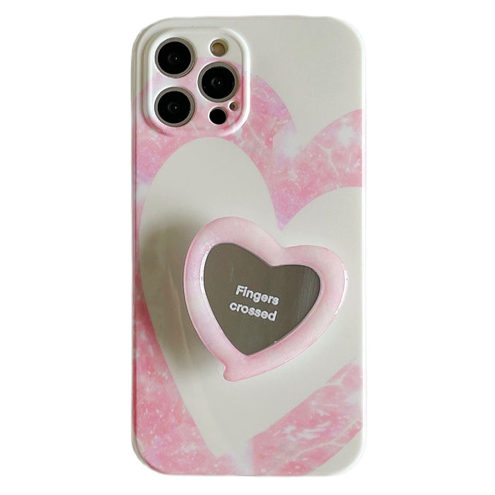 Boogzel Apparel Pink Heart iPhone Case